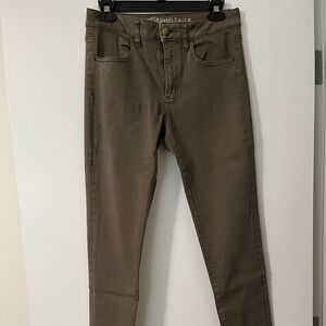 Women's Taupe Jeggings